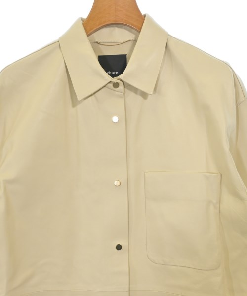 ebure（エブール）カジュアルシャツ ベージュ サイズ:38(M位) レディース/2200631197805