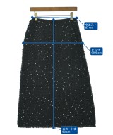 ebure（エブール）ロング・マキシ丈スカート 紺 サイズ:38(M位) レディース/2200631197942