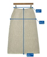 ebure（エブール）ロング・マキシ丈スカート ベージュ サイズ:36(S位) レディース/2200631198017