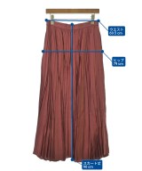 ebure（エブール）ロング・マキシ丈スカート 赤 サイズ:40(M位) レディース/2200631198178