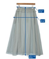 ebure（エブール）ロング・マキシ丈スカート 青 サイズ:38(M位) レディース/2200631198291