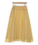ebure（エブール）ロング・マキシ丈スカート 黄 サイズ:38(M位) レディース/2200631198307