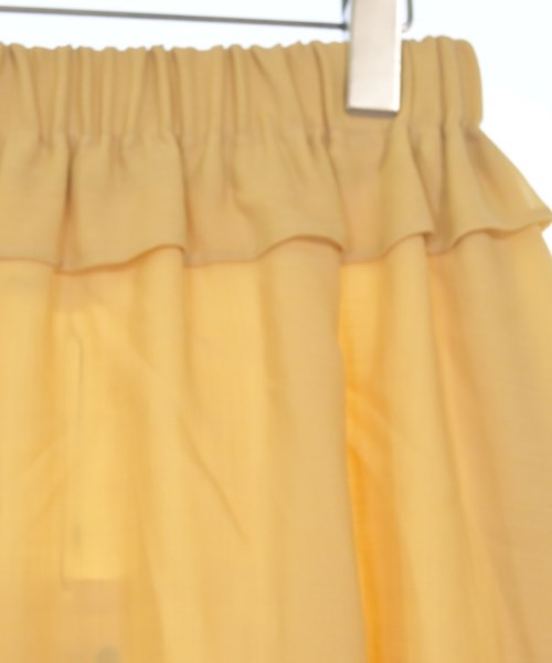 ebure（エブール）ロング・マキシ丈スカート 黄 サイズ:38(M位) レディース/2200631198314
