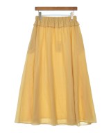 ebure（エブール）ロング・マキシ丈スカート 黄 サイズ:38(M位) レディース/2200631198314