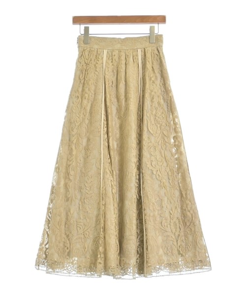 ebure（エブール）ロング・マキシ丈スカート ベージュ サイズ:36(S位) レディース/2200631198369