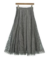 ebure（エブール）ロング・マキシ丈スカート グレー サイズ:36(S位) レディース/2200631198376