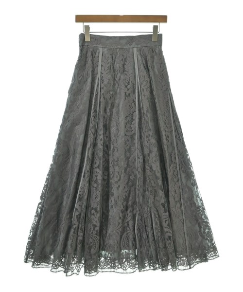 ebure（エブール）ロング・マキシ丈スカート グレー サイズ:38(M位) レディース/2200631198383