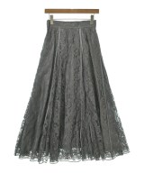 ebure（エブール）ロング・マキシ丈スカート グレー サイズ:38(M位) レディース/2200631198383