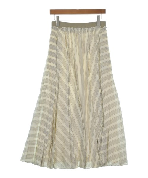 ebure(エブール)ロング・マキシ丈スカート ベージュ サイズ:38(M位)/2200631198482