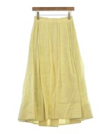 ebure（エブール）ロング・マキシ丈スカート 黄 サイズ:36(S位) レディース/2200631198499