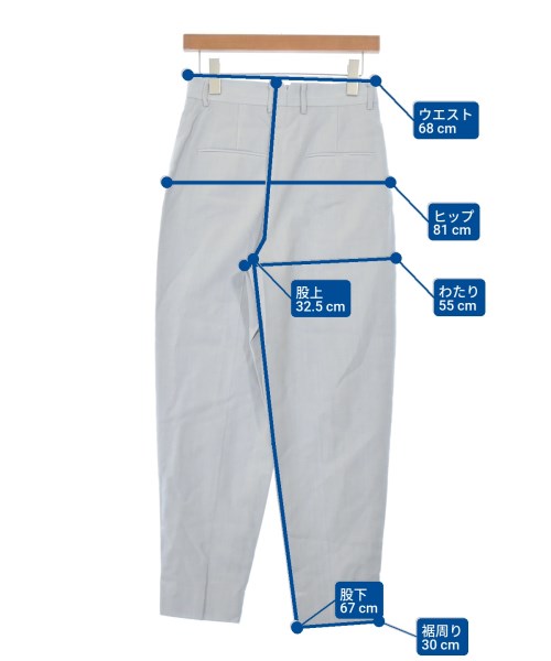 ebure（エブール）スラックス グレー サイズ:36(S位) レディース/2200631198543