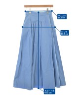 ebure（エブール）ロング・マキシ丈スカート 青 サイズ:36(S位) レディース/2200631198703