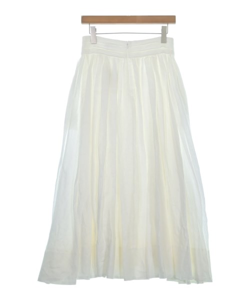 ebure（エブール）ロング・マキシ丈スカート 白 サイズ:38(M位) レディース/2200631198796