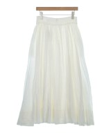 ebure（エブール）ロング・マキシ丈スカート 白 サイズ:38(M位) レディース/2200631198802