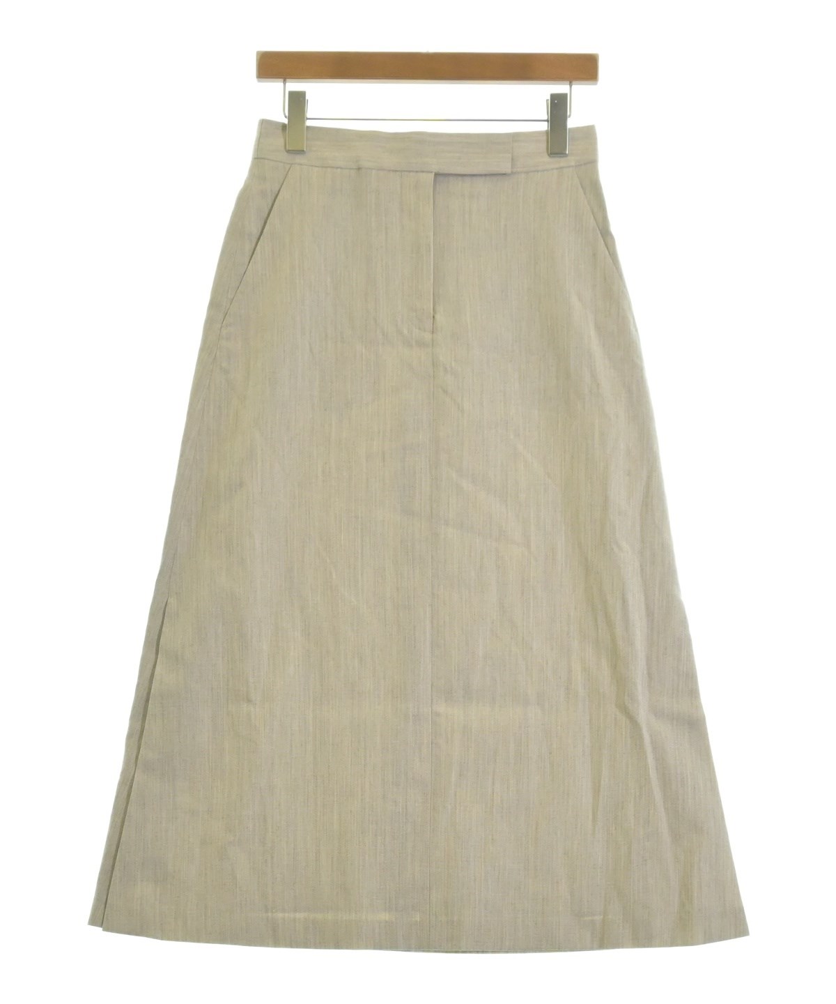 ebure（エブール）ロング・マキシ丈スカート ベージュ サイズ:38(M位