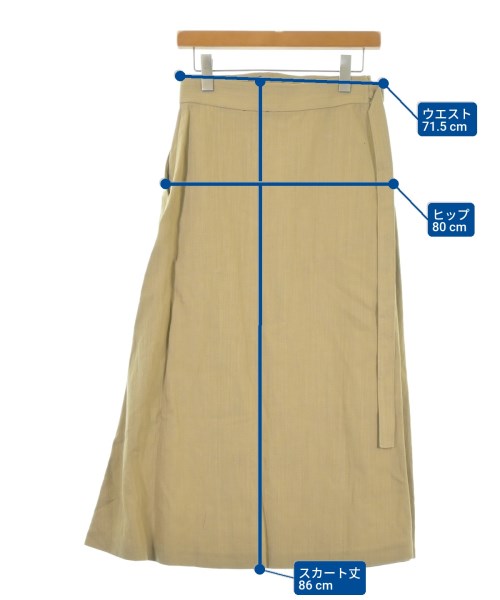 ebure（エブール）ロング・マキシ丈スカート ベージュ サイズ:38(M位) レディース/2200631199021