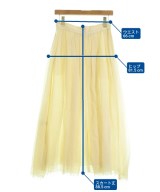 ebure（エブール）ロング・マキシ丈スカート 白 サイズ:38(M位) レディース/2200631199038