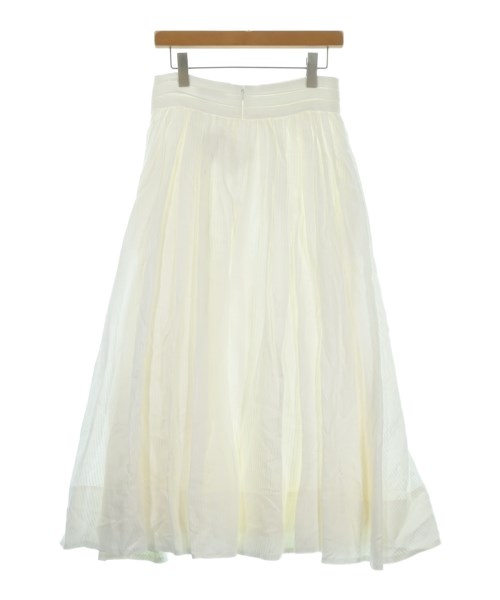 ebure（エブール）ロング・マキシ丈スカート 白 サイズ:38(M位) レディース/2200631199045