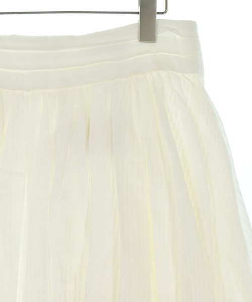 ebure（エブール）ロング・マキシ丈スカート 白 サイズ:38(M位) レディース/2200631199045