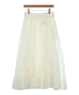 ebure（エブール）ロング・マキシ丈スカート 白 サイズ:38(M位) レディース/2200631199045