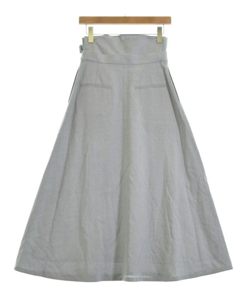 ebure（エブール）ロング・マキシ丈スカート グレー サイズ:36(S位) レディース/2200631199083