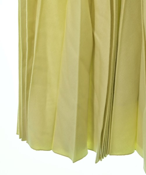 ebure（エブール）ロング・マキシ丈スカート 黄 サイズ:38(M位) レディース/2200631199182