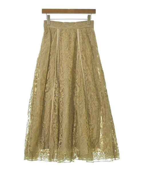 ebure（エブール）ロング・マキシ丈スカート ベージュ サイズ:36(S位) レディース/2200631199229