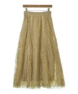 ebure（エブール）ロング・マキシ丈スカート ベージュ サイズ:36(S位) レディース/2200631199229