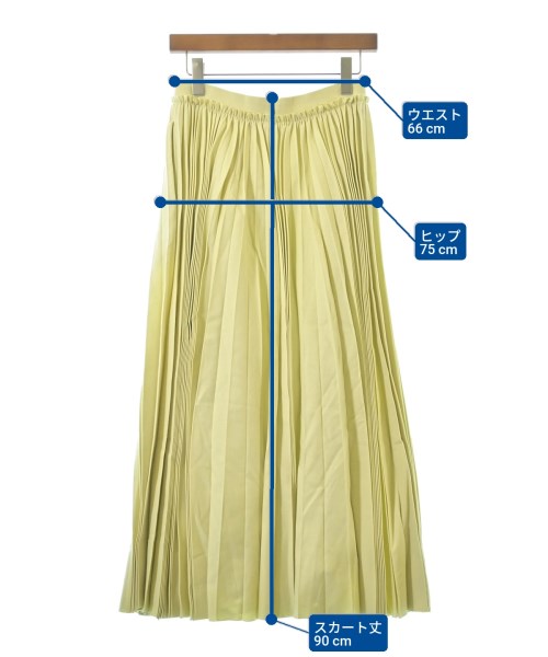 ebure（エブール）ロング・マキシ丈スカート 緑 サイズ:38(M位) レディース/2200631200048