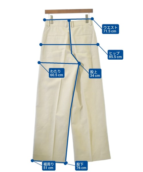 ebure（エブール）スラックス ベージュ サイズ:38(M位) レディース/2200631200192