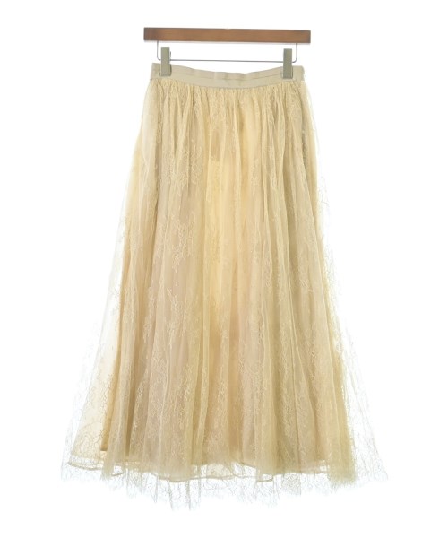 ebure(エブール)ロング・マキシ丈スカート ベージュ サイズ:38(M位)/2200631200215
