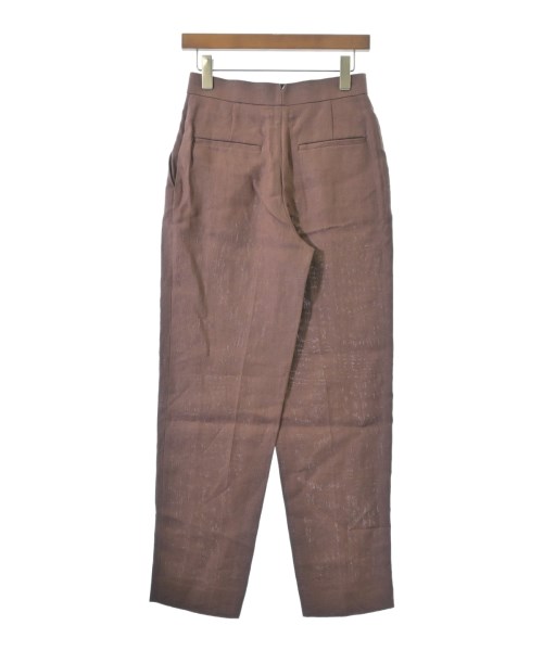 ebure（エブール）スラックス 茶 サイズ:36(S位) レディース/2200631200222