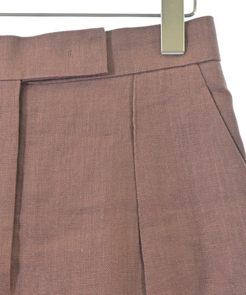 ebure（エブール）スラックス 茶 サイズ:36(S位) レディース/2200631200222