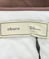 ebure（エブール）スラックス 茶 サイズ:36(S位) レディース/2200631200222