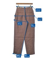 ebure（エブール）スラックス 茶 サイズ:36(S位) レディース/2200631200222