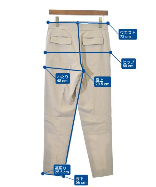 ebure（エブール）スラックス ベージュ サイズ:36(S位) レディース/2200631200239