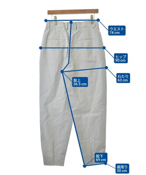 ebure（エブール）スラックス グレー サイズ:40(M位) レディース/2200631200260