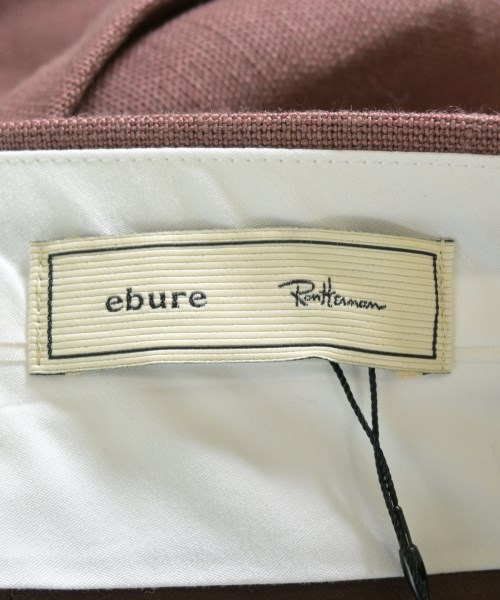 ebure（エブール）スラックス 茶 サイズ:36(S位) レディース/2200631200291