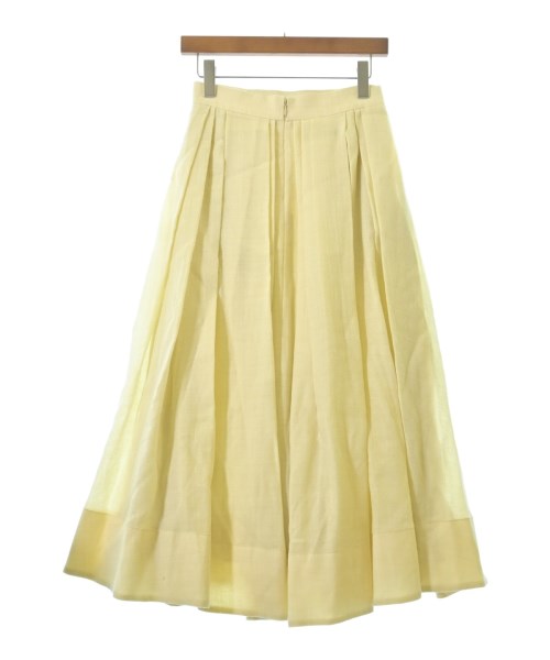 ebure（エブール）ロング・マキシ丈スカート 黄 サイズ:36(S位) レディース/2200631200406