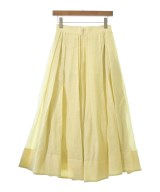 ebure（エブール）ロング・マキシ丈スカート 黄 サイズ:36(S位) レディース/2200631200406