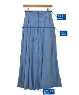 ebure（エブール）ロング・マキシ丈スカート 青 サイズ:36(S位) レディース/2200631200437