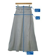 ebure（エブール）ロング・マキシ丈スカート グレー サイズ:38(M位) レディース/2200631200635