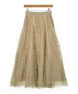 ebure（エブール）ロング・マキシ丈スカート ベージュ サイズ:36(S位) レディース/2200631200772