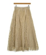 ebure（エブール）ロング・マキシ丈スカート ベージュ サイズ:36(S位) レディース/2200631200772