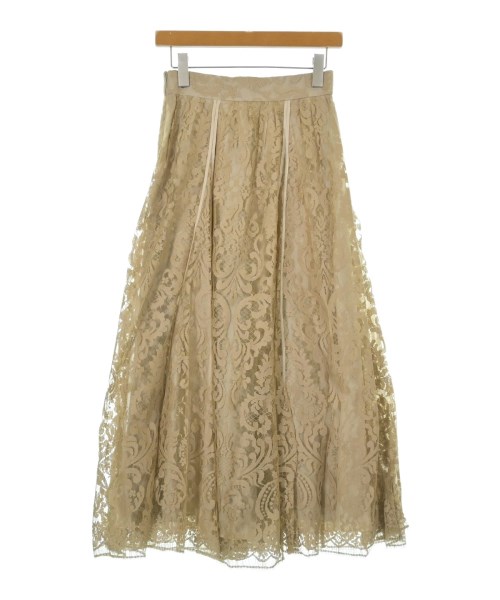 ebure（エブール）ロング・マキシ丈スカート ベージュ サイズ:36(S位) レディース/2200631200789