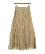 ebure（エブール）ロング・マキシ丈スカート ベージュ サイズ:36(S位) レディース/2200631200789