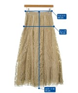 ebure（エブール）ロング・マキシ丈スカート ベージュ サイズ:36(S位) レディース/2200631200789