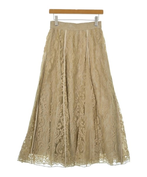 ebure（エブール）ロング・マキシ丈スカート ベージュ サイズ:38(M位) レディース/2200631200796