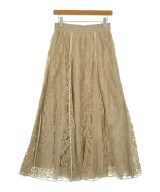 ebure（エブール）ロング・マキシ丈スカート ベージュ サイズ:38(M位) レディース/2200631200796