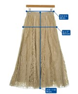 ebure（エブール）ロング・マキシ丈スカート ベージュ サイズ:38(M位) レディース/2200631200796